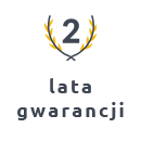 2 lata gwarancji